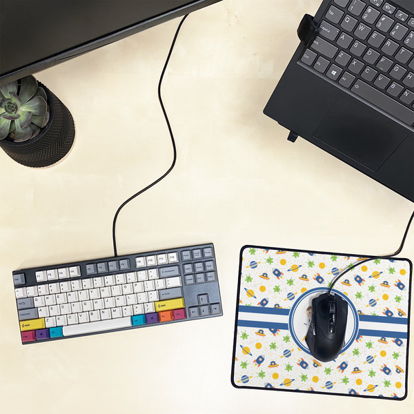 Boy's Space Themed Small Gaming Mats - LIFESTYLE