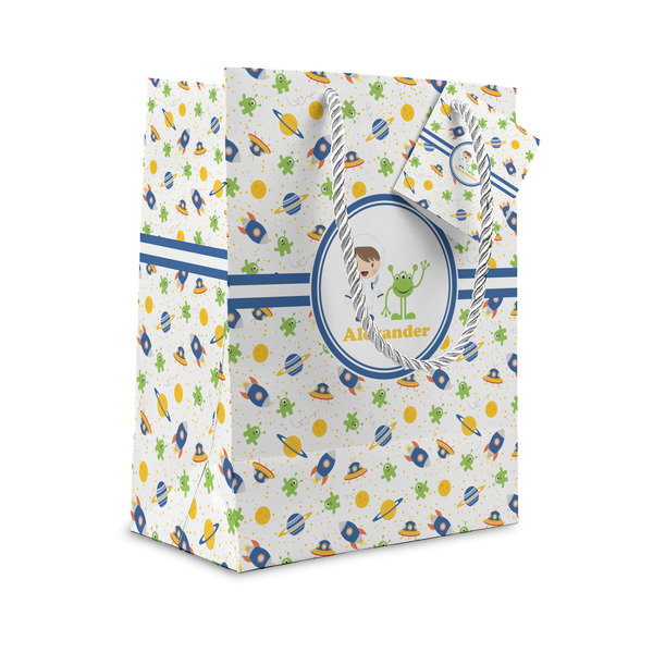 Custom Boy's Space Themed Gift Bag (Personalized)