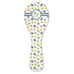 Boy's Space Themed Ceramic Spoon Rest (Personalized)