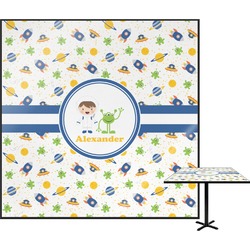 Boy's Space Themed Square Table Top - 30" (Personalized)