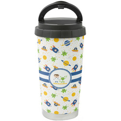 Boy's Space Themed Stainless Steel Coffee Tumbler (Personalized)