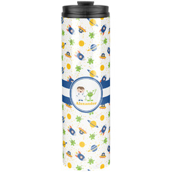 Boy's Space Themed Stainless Steel Skinny Tumbler - 20 oz (Personalized)