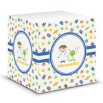 Boy's Space Themed Sticky Note Cube (Personalized)
