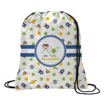 Boy's Space Themed Drawstring Backpack (Personalized)
