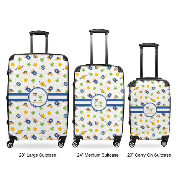 Boy's Space Themed Suitcase Set 1 - APPROVAL
