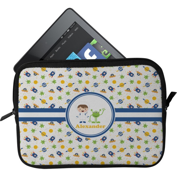 Custom Boy's Space Themed Tablet Case / Sleeve - Small (Personalized)