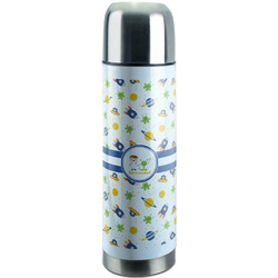 Boy's Space Themed Stainless Steel Thermos (Personalized)