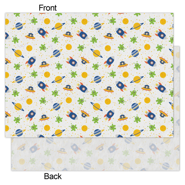 Boy's Space Themed Tissue Paper - Heavyweight - Large - Front & Back