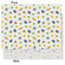 Boy's Space Themed Tissue Paper - Lightweight - Medium - Front & Back