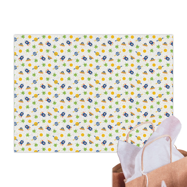 Boy's Space Themed Tissue Paper Sheets - Main