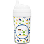 Boy's Space Themed Sippy Cup (Personalized)
