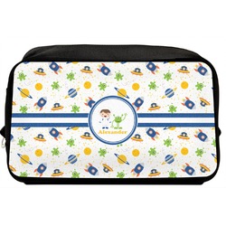 Boy's Space Themed Toiletry Bag / Dopp Kit (Personalized)