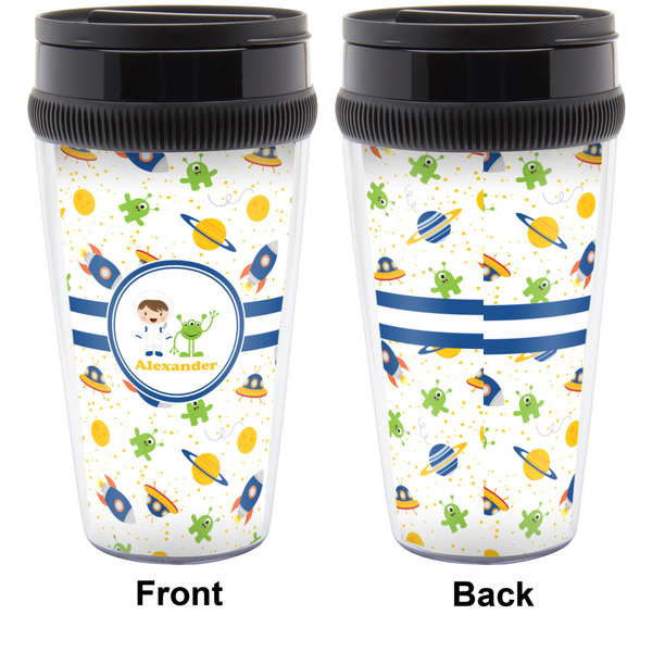 Boy's Space Themed Travel Mug Approval (Personalized)