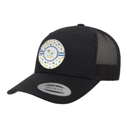 Boy's Space Themed Trucker Hat - Black (Personalized)