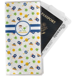 Boy's Space Themed Travel Document Holder