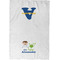 Boy's Space Themed Waffle Towel - Partial Print - Approval Image
