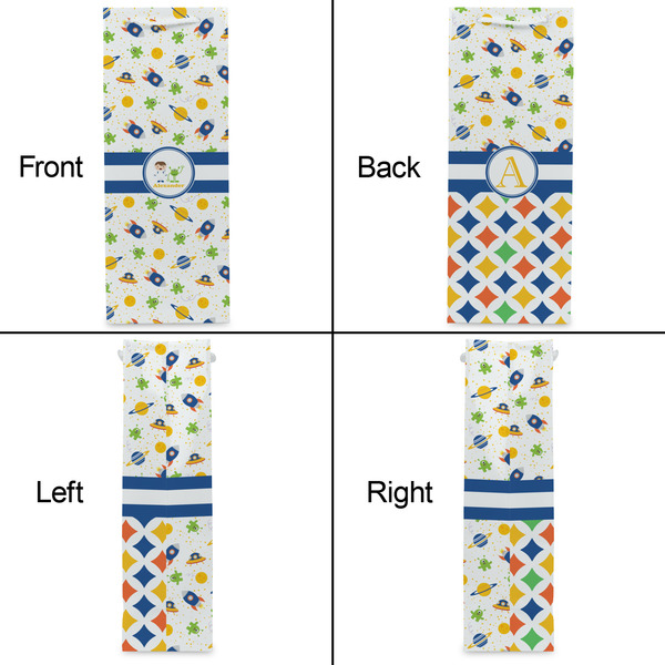 Boy's Space Themed Wine Gift Bag - Gloss - Approval