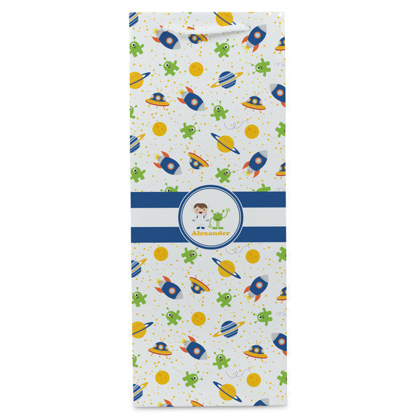 Boy's Space Themed Wine Gift Bag - Gloss - Front