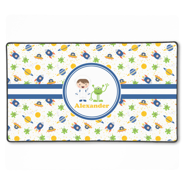Custom Boy's Space Themed XXL Gaming Mouse Pad - 24" x 14" (Personalized)