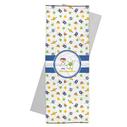 Boy's Space Themed Yoga Mat Towel (Personalized)