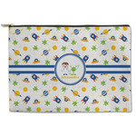 Boy's Space Themed Zipper Pouch (Personalized)