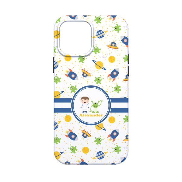 Boy's Space Themed iPhone 13 Mini Tough Case - Back