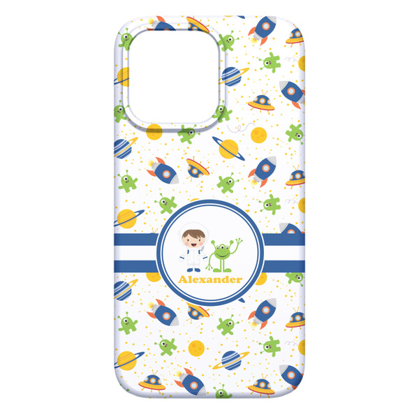 Boy's Space Themed iPhone 13 Pro Max Case - Back