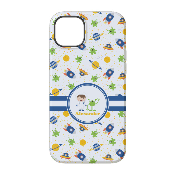 Boy's Space Themed iPhone 14 Tough Case - Back