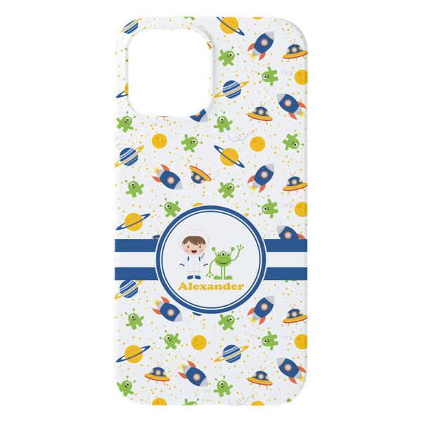 Boy's Space Themed iPhone 15 Pro Max Case - Back