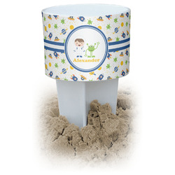 Boy's Space Themed Beach Spiker Drink Holder (Personalized)