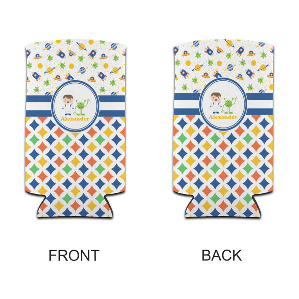 Boy's Space & Geometric Print 12oz Tall Can Sleeve - APPROVAL