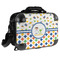 Boy's Space & Geometric Print 15" Hard Shell Briefcase - FRONT