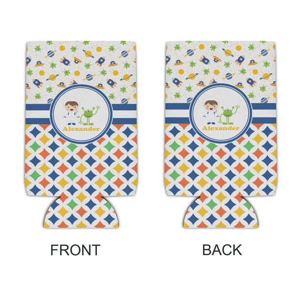 Boy's Space & Geometric Print 16oz Can Sleeve - APPROVAL