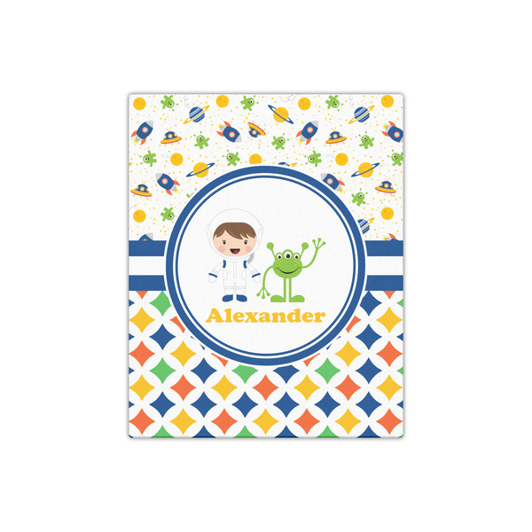 Boy's Space & Geometric Print 16x20 - Canvas Print - Front View