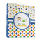 Boy's Space & Geometric Print 3 Ring Binder - Full Wrap - 1" (Personalized)
