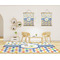 Boy's Space & Geometric Print 8'x10' Indoor Area Rugs - IN CONTEXT