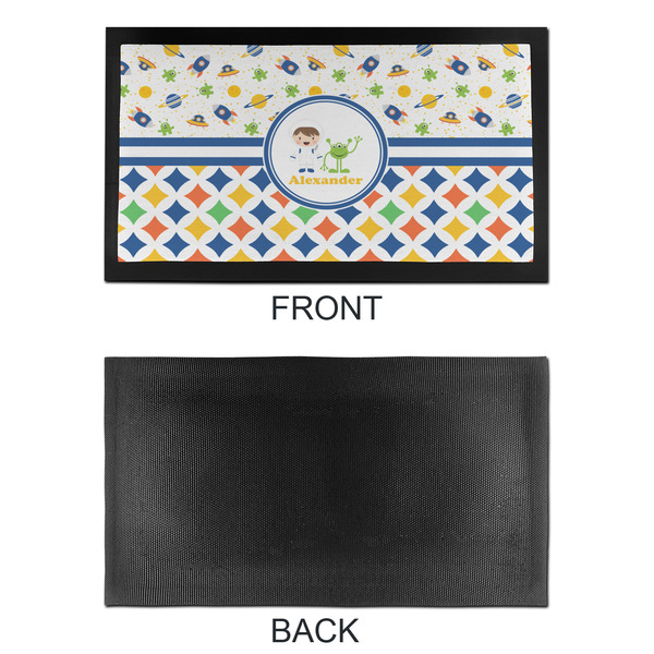 Boy's Space & Geometric Print Bar Mat - Small - APPROVAL