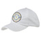 Boy's Space & Geometric Print Baseball Cap - White (Personalized)