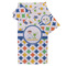 Boy's Space & Geometric Print Bath Towel Set - 3 Pcs (Personalized)