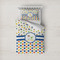 Boy's Space & Geometric Print Duvet Cover Set - Twin (Personalized)