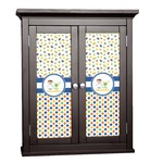Boy's Space & Geometric Print Cabinet Decal - Medium (Personalized)