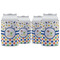 Boy's Space & Geometric Print Can Cooler (12 oz) - Set of 4 w/ Name or Text