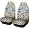Boy's Space & Geometric Print Car Seat Covers (Set of Two) (Personalized)