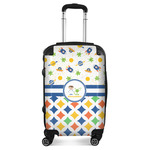 Boy's Space & Geometric Print Suitcase (Personalized)