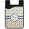 Boy's Space & Geometric Print Cell Phone Credit Card Holder