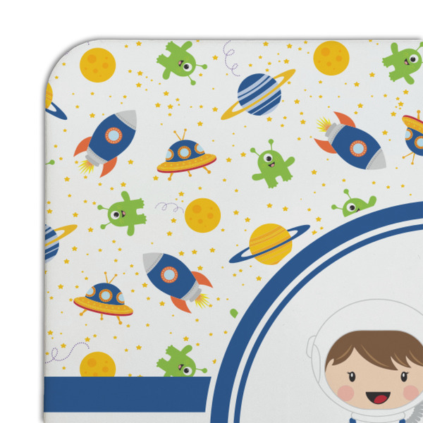 Boy's Space & Geometric Print Coaster Set - DETAIL