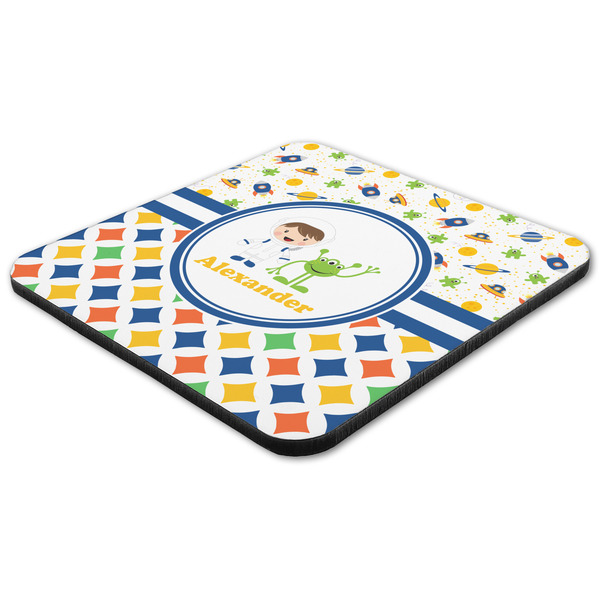 Boy's Space & Geometric Print Coaster Set - FLAT (one)