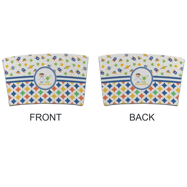 Boy's Space & Geometric Print Coffee Cup Sleeve - APPROVAL