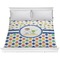 Boy's Space & Geometric Print Comforter - King (Personalized)