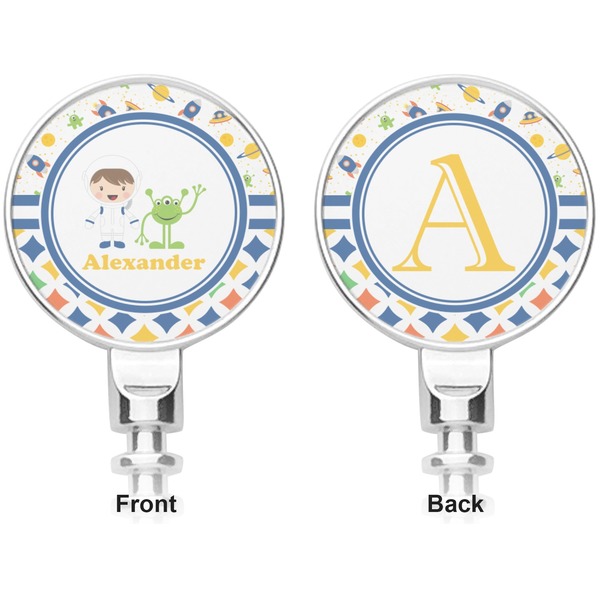 Boy's Space & Geometric Print Corkscrew - Apvl